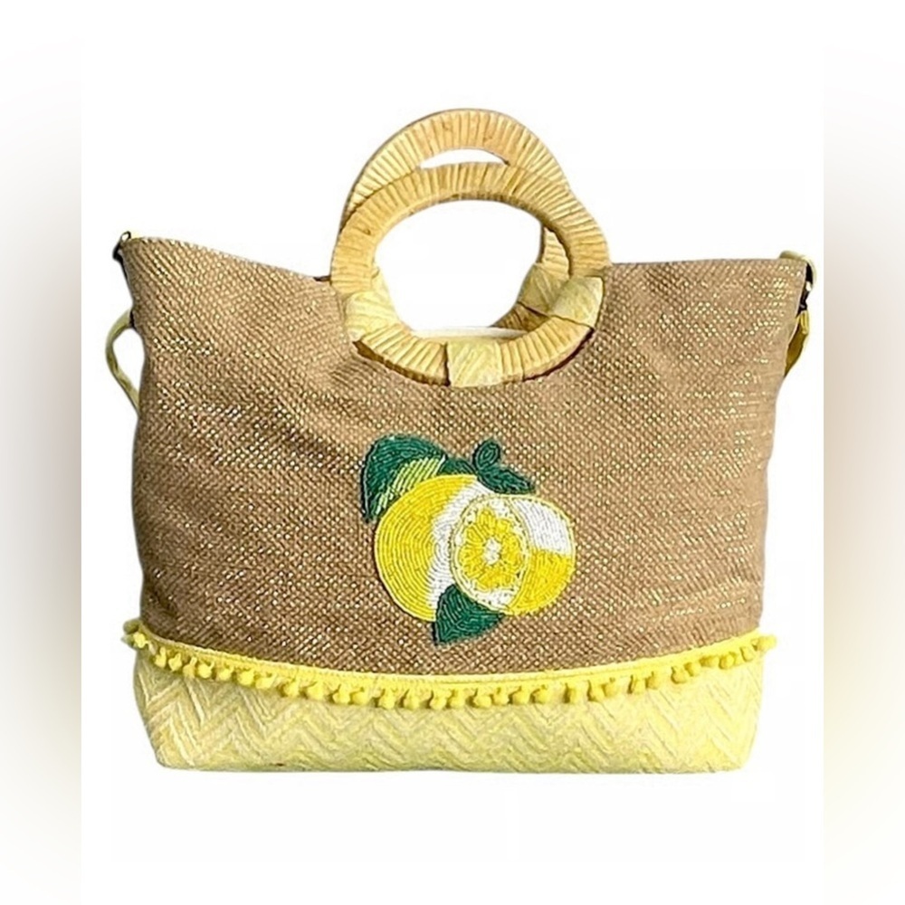 New America & Beyond Beaded Lemon